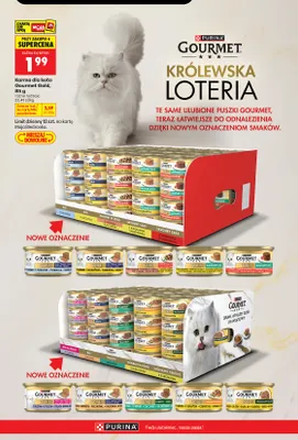 Karma dla kota Gourmet Gold promocja w Biedronka