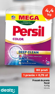 Proszek do prania Persil Color promocja w Dealz