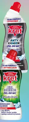 Żel do mycia WC Kret Anty Kamień Multi Action promocja w Dino