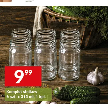 Komplet słoików 6 szt. 315 ml promocja w Twój Market