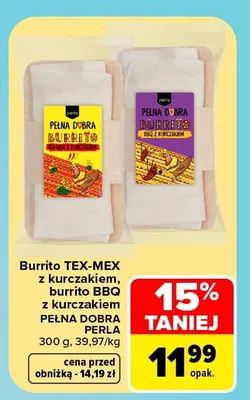 Burrito Tex-Mex z kurczakiem Pełna Dobra promocja w Carrefour