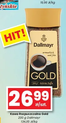 Kawa rozpuszczalna Dallmayr Gold promocja w emma MARKET