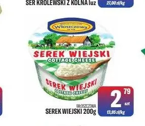 Serek wiejski Włoszczowa promocja w Tomi Markt