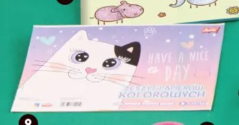 Papier kolorowy A5/8 promocja w Biedronka