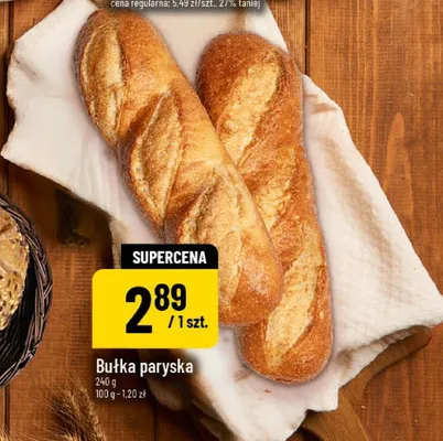 Bułka paryska promocja w POLOmarket