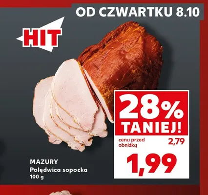 Polędwica sopocka Mazury promocja w Kaufland
