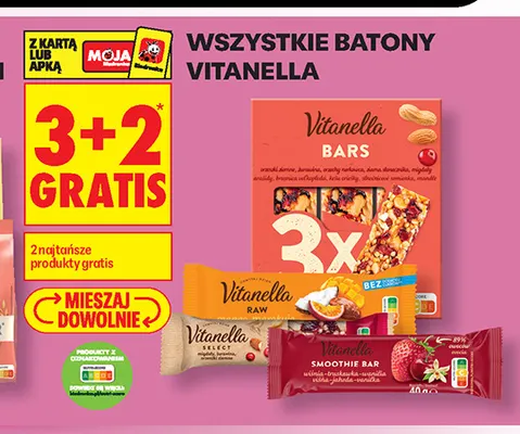 Baton Vitanella Select promocja w Biedronka