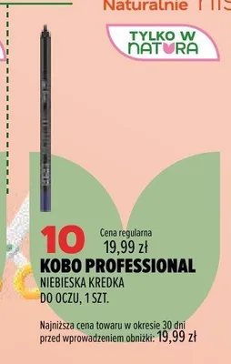 Kredka do oczu Kobo Professional niebieska promocja w Drogerie Natura