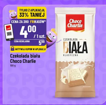 Czekolada biała Chocolate place promocja w POLOmarket