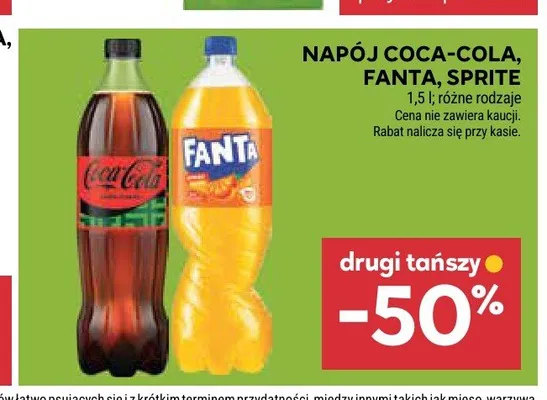 Napój gazowany Fanta promocja w Stokrotka