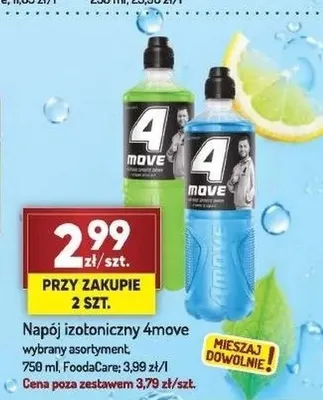 Napój izotoniczny 4move promocja w Avita