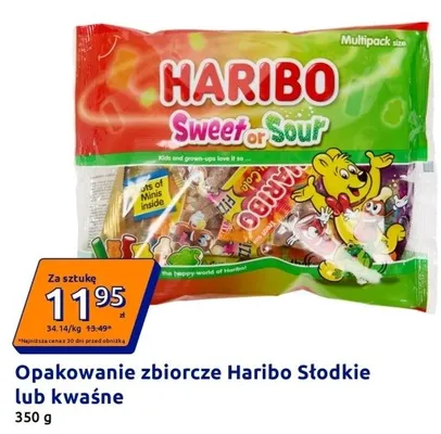Opakowanie zbiorcze Haribo Słodkie lub kwaśne promocja w Action