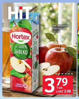 Sok jabłkowy Hortex promocja w Selgros