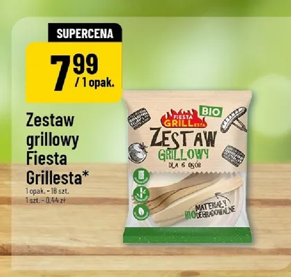 Zestaw grillowy Fiesta Grillesta promocja w POLOmarket