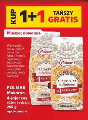 Makaron 4-jajeczny Polmak promocja w Kaufland