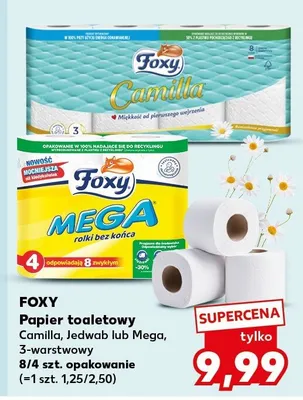 Papier toaletowy Camilla Foxy promocja w Kaufland