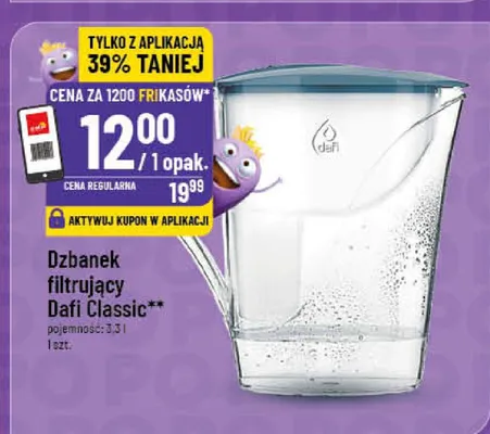 Dzbanek filtrujący Dafi Classic promocja w POLOmarket