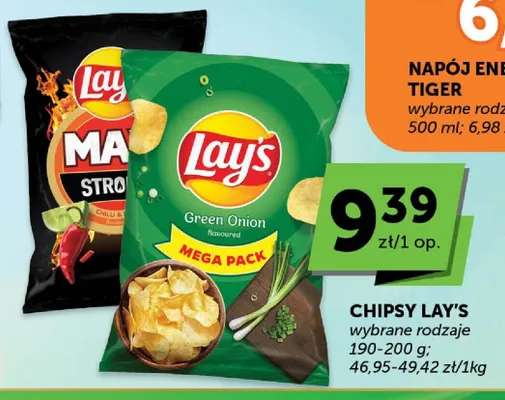 Chipsy Lay's Strong Chilli & Lime 190-200g promocja w ABC