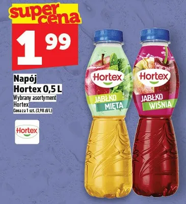 Napój Hortex 0,5L promocja w TOPAZ