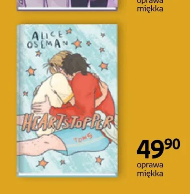 Książka Heartstopper Tom 5 Alice Oseman promocja w Empik