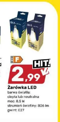 Żarówka LED AMM promocja w Bricomarche