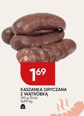 Kaszanka gryczana z wątróbką Krzyś promocja w Chata Polska