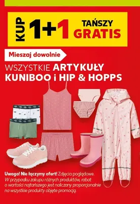 Artykuły Kuniboo i Hip & Hopps promocja w Kaufland