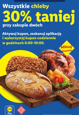 Chleby promocja w Lidl