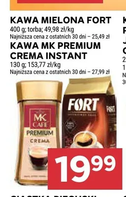 Kawa mielona Fort promocja w Stokrotka