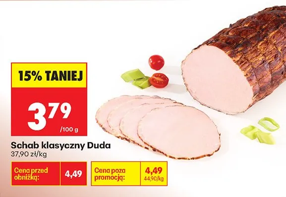 Schab klasyczny Duda promocja w Biedronka