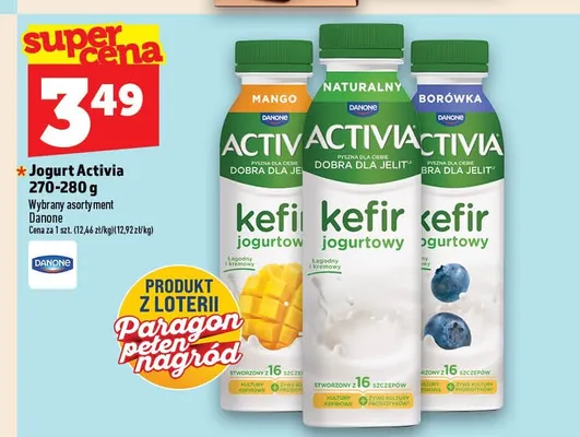 Jogurt Activia mango promocja w TOPAZ