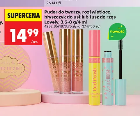 Błyszczyk do ust Lovely promocja w Biedronka