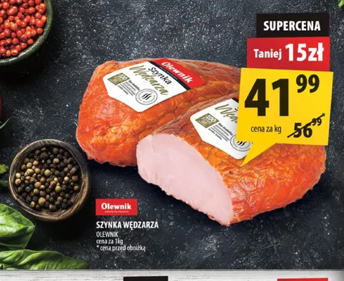 Szynka wędzarza Olewnik promocja w Arhelan