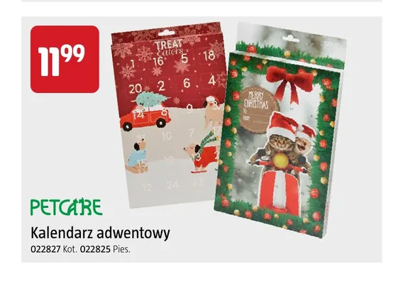 Kalendarz adwentowy kot Petcare promocja w Jula