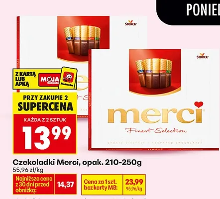 Czekoladki promocja w Biedronka