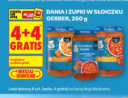 Danie Gerber Risotto z indykiem i warzywami promocja w Biedronka