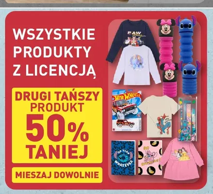 Produkty z licencją promocja w Aldi