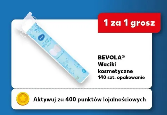 Waciki kosmetyczne promocja w Kaufland