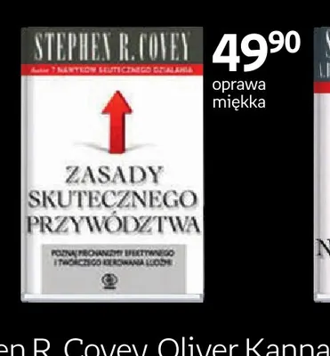 Książka Zasady skutecznego przywództwa Stephen R. Covey promocja w Empik