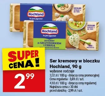 Ser kremowy w bloczku wybrane rodzaje promocja w Twój Market