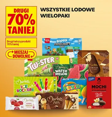 Lody Pirulo promocja w Biedronka