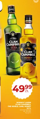 Likier Clan Campbell Honey promocja w Duży Ben