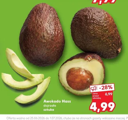 Awokado Hass dojrzałe promocja w Kaufland