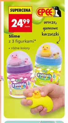 Slime Epee Slimy Kaczusie różowy promocja w Biedronka