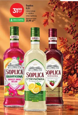 Likier Soplica wiśniowa promocja w Żabka