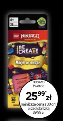 Książka LEGO Ninjago Re-Create Ninja w akcji promocja w Empik