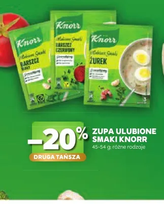 Zupa Ulubione Smaki Knorr promocja w Stokrotka