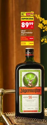 Likier Jägermeister promocja w Biedronka