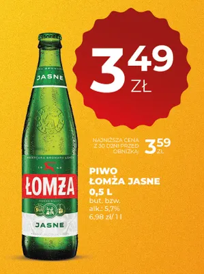 Piwo Łomża promocja w Duży Ben