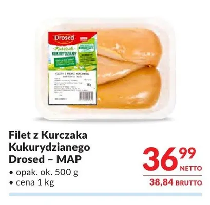 Filet z Kurczaka Kukurydzianego Drosed MAP promocja w Makro